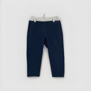 Eileen Fisher Pants Women SZ Large Organic Cotton Quality Classic Quiet Luxury